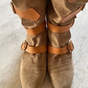 Vintages suede Vivienne Westwood boots